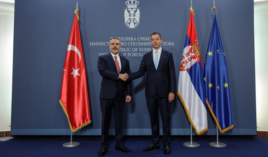 Hakan Fidan, Belgrad’da Sırp Mevkidaşı Duriç ile görüştü