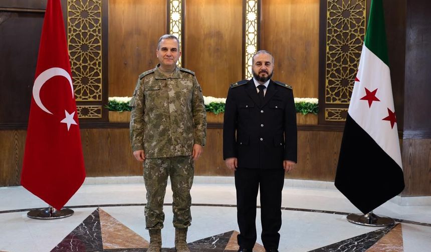 Türk askeri heyeti, Suriye Savunma Bakanı ile görüştü