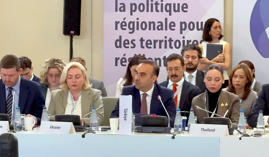 Kacır, OECD toplantısında Türkiye'de kalkınmayı konuştu