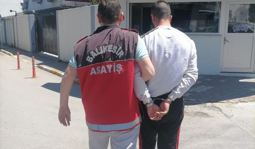 Balıkesir’de aranan şahıslara eş zamanlı operasyon!