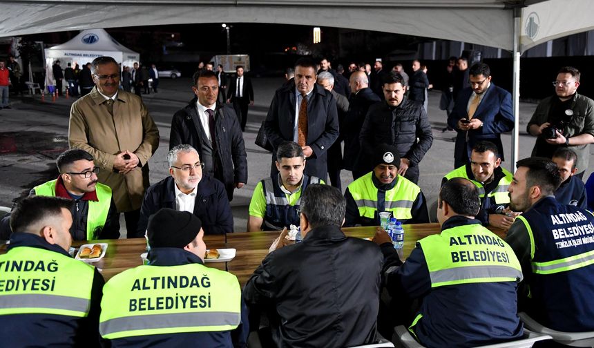 Başkan Tiryaki ve Bakan Işıkhan’dan 1 Mayıs ziyareti