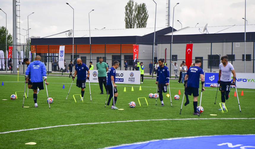 Ampute Futbolun Şampiyonlar Ligi Ankara’da başladı!