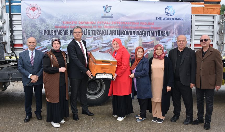 Ordu’da arıcılara 2.400 arılı kovan desteği!