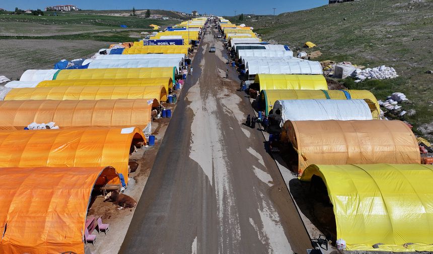 Bağlum’da 186 çadırlık kurban pazarı kuruldu