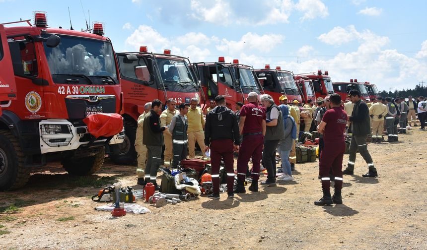 Beyşehir orman teşkilatı yaz sezonuna hazır!