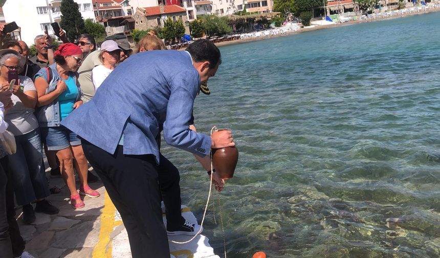 Datça’da 24. kez Akdeniz’den Ege’ye su taşındı!