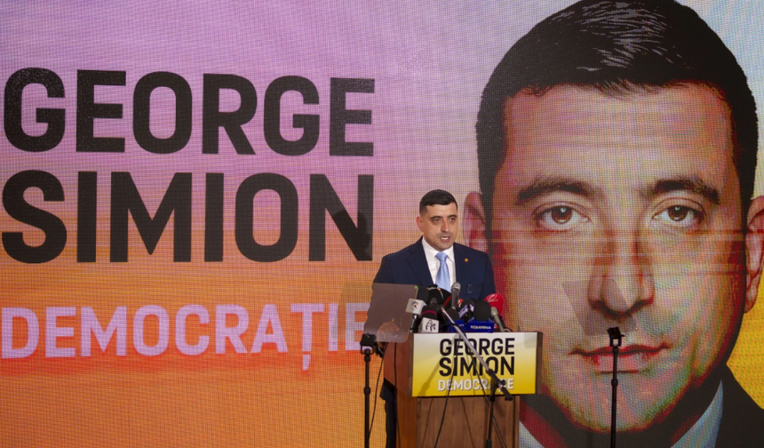 George Simion, Romanya seçimlerinde ilk turu önde tamamladı