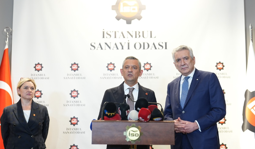 CHP lideri Özel'den İSO'ya ziyaret