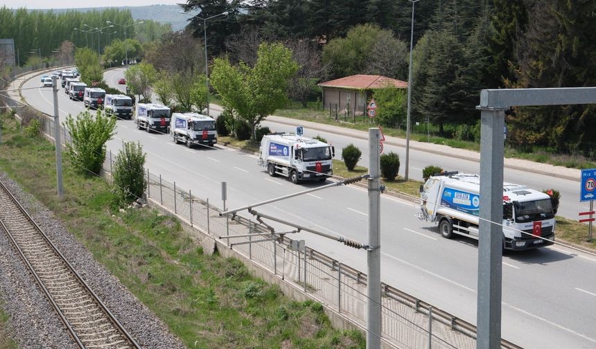 Odunpazarı’na yeni hizmet araçları!
