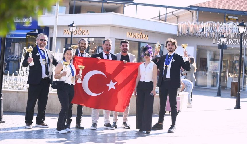 EUROCUP'a Kuaför Şener Eroğlu damga vurdu