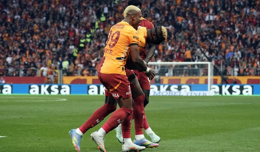 Galatasaray son 3 maçta 14 gol attı!