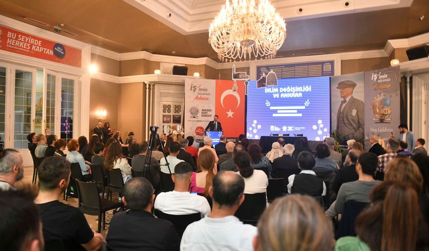 Ankara’da “İklim Değişikliği” paneli yapıldı