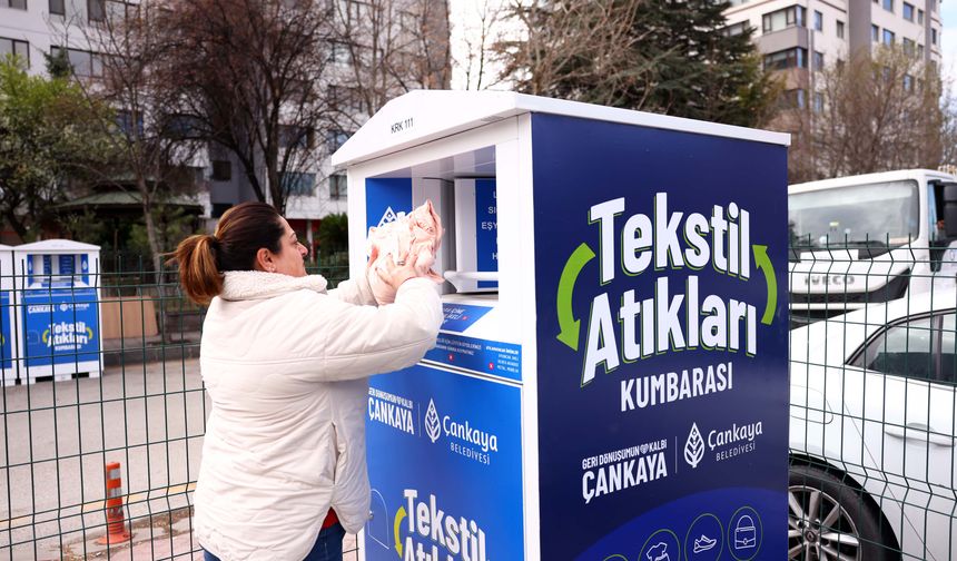 Tekstil kumbaralarıyla hem doğa hem dayanışma kazanıyor