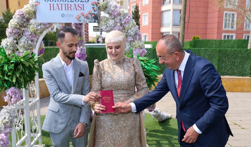 Konya’da 05.05.2025 tarihli nikah yoğunluğu: 42 çift evet dedi!