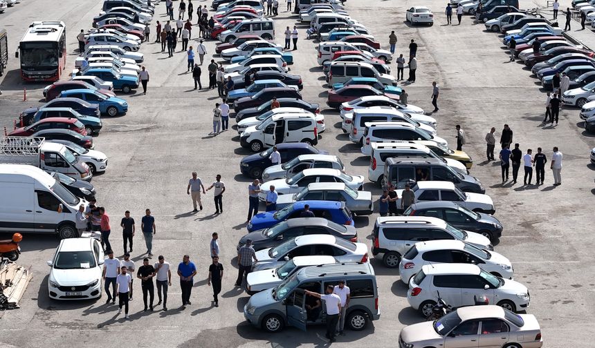 Malatya Açık Oto Pazarı'nda durgunluk