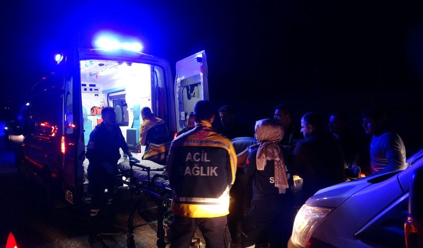 Malatya'da Topsöğüt'te kaza!