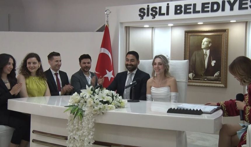 Şişli'de 25.05.2025 nikah yoğunluğu!