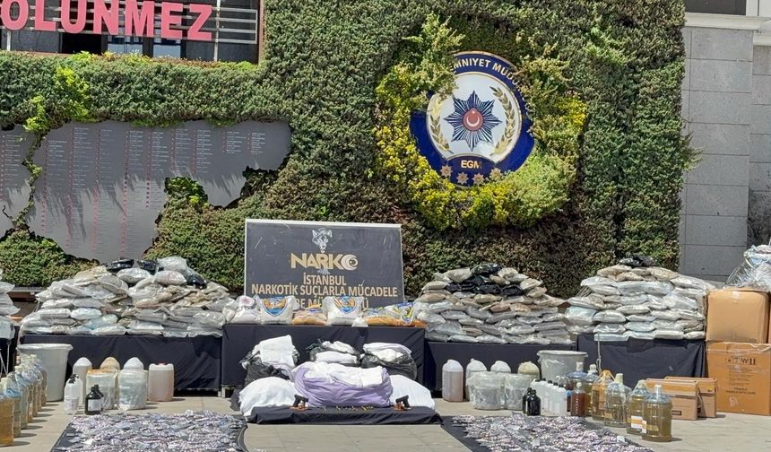Altı ilçede eş zamanlı yasaklı madde operasyonu!