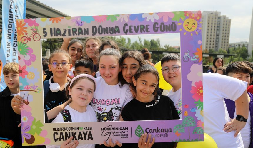 Çankaya’da Dünya Çevre Günü coşkusu!