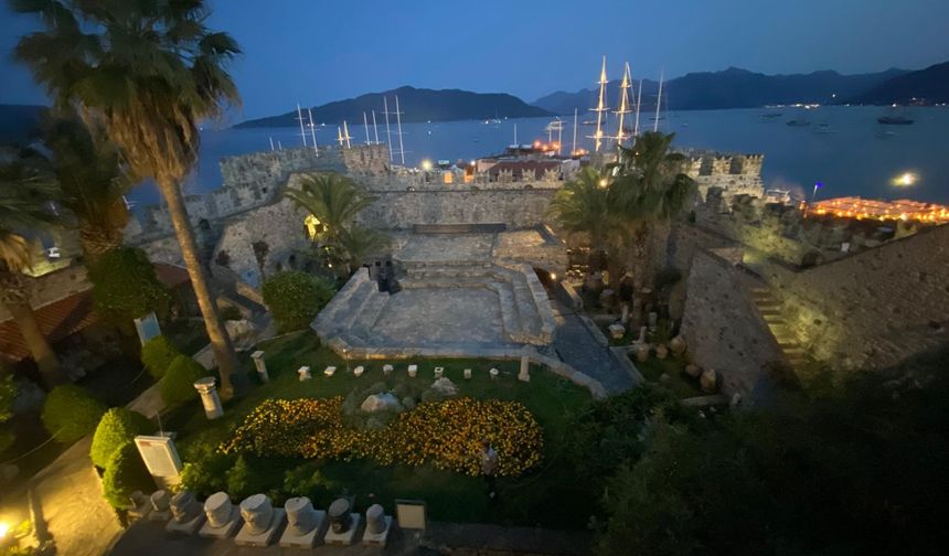 Marmaris Kalesi Müzesi, gece ziyaretlerine kapılarını açtı!