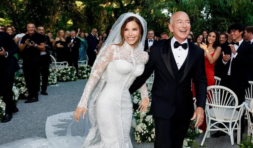 Jeff Bezos ile Lauren Sanchez'in görkemli Venedik düğünü