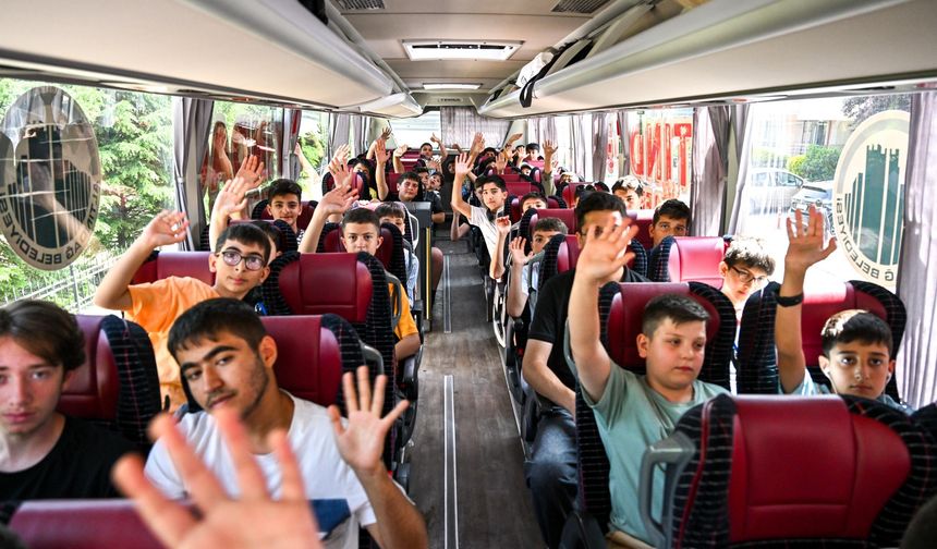Altındağlı gençler Erciyes kampında
