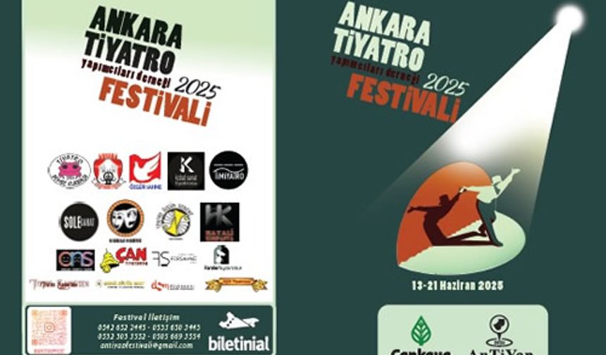 Ankara Tiyatro Festivali Haziran'da perde açıyor!