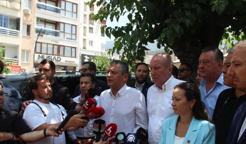 CHP lideri Özel: Sessizlik İsrail'i cesaretlendiriyor