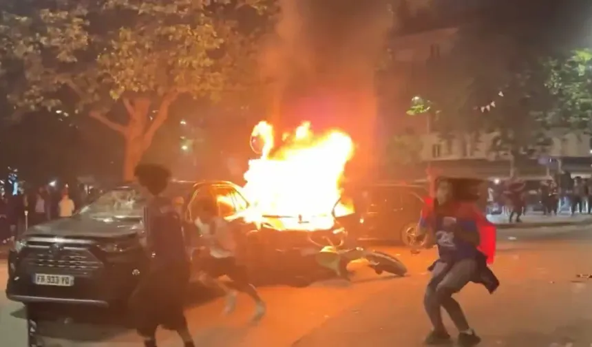 PSG zaferi sonrası Fransa karıştı: 2 ölü, 559 gözaltı!