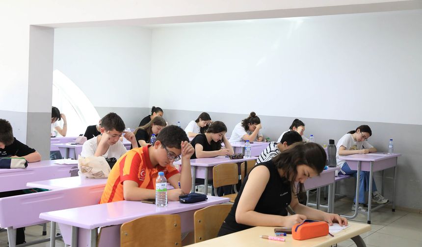 Keçiören’de LGS öncesi sınav provası yapıldı