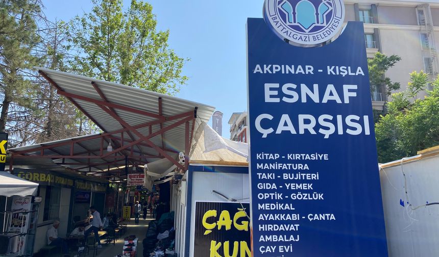 Malatya'da AVM konforunda konteyner çarşı