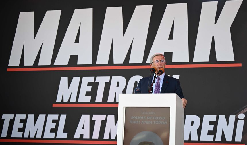 Mamak Metrosu’nun temeli atıldı!