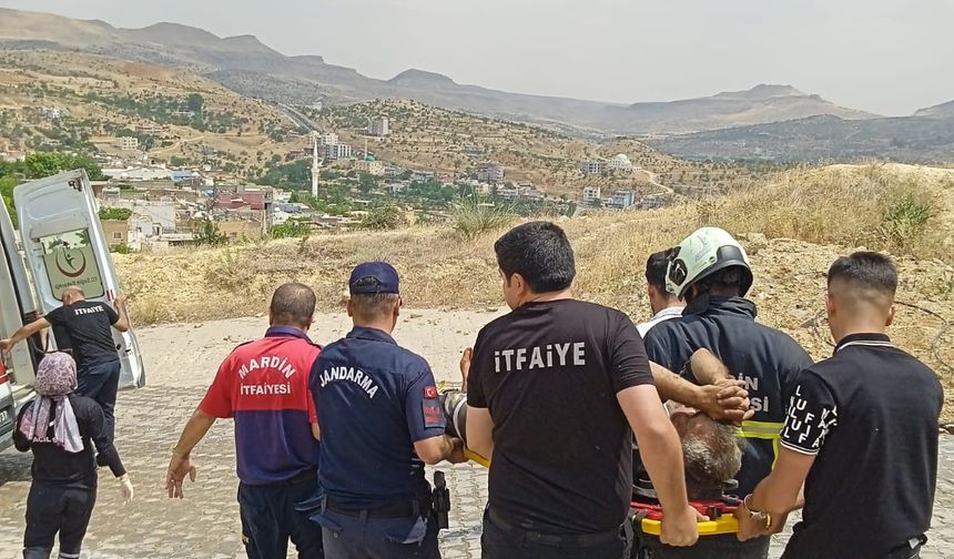 Mardin'de kamyon çukura düştü, yaralılar hastaneye kaldırıldı!