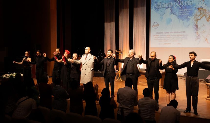 Nazım Hikmet, Manavgat’ta şiir ve müzikle anıldı