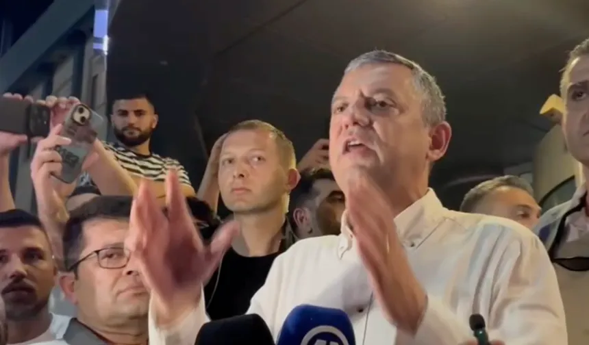 Özgür Özel Ferdi Zeyrek'in durumuyla ilgili açıklama yaptı!