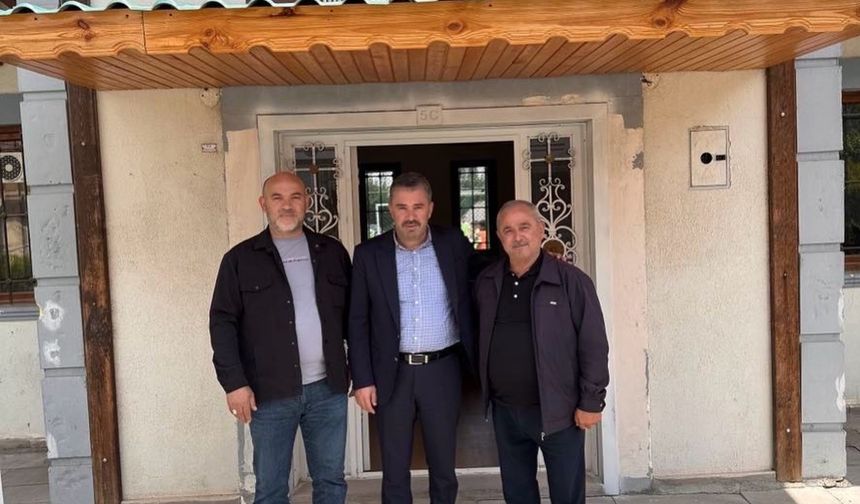 Pursaklar’da bayram buluşması: Başkan Çetin muhtarları ziyaret etti