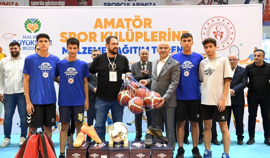 Amatör spor kulüplerine dev bağış!