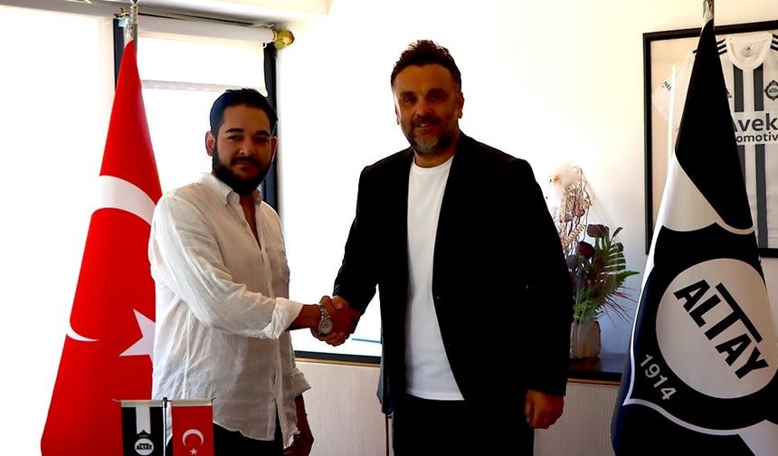Altay, yeni teknik direktörünü açıkladı!
