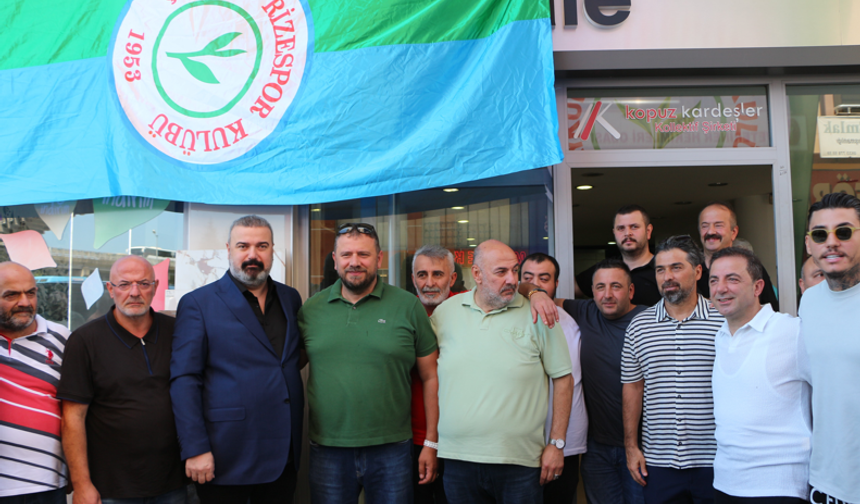 Rizespor'dan esnaf ziyareti! Başkan açıklamalarda bulundu!