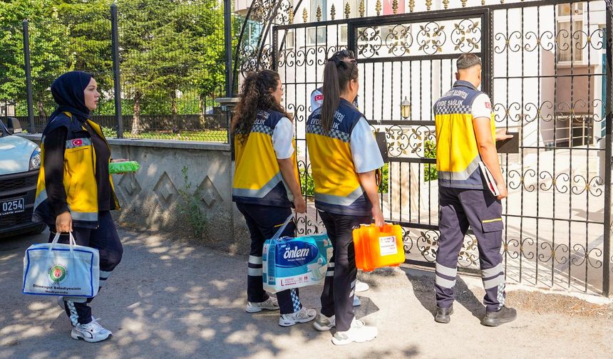 Etimesgut’ta evde bakımla hayatlar kolaylaşıyor