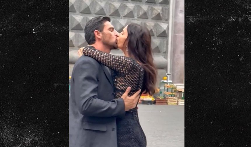 Irina Shayk ve Michele Morrone dudak dudağa görüntülendi!