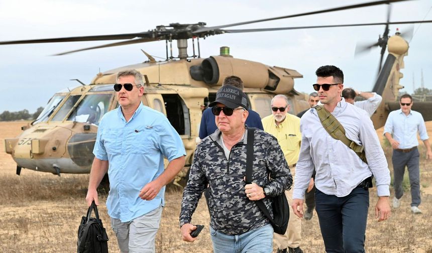 Trump’ın Orta Doğu Özel Temsilcisi Steve Witkoff Gazze’de!