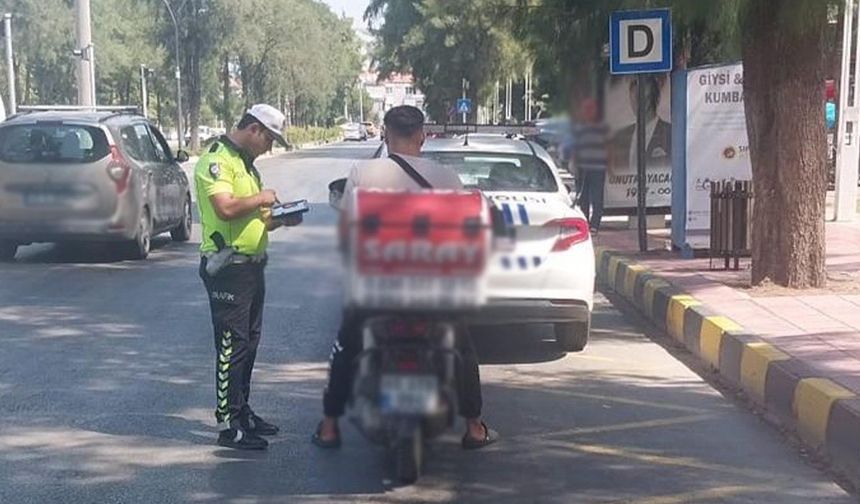 Manisa'da motosiklet denetimi: 581 sürücüye ceza yağdı!