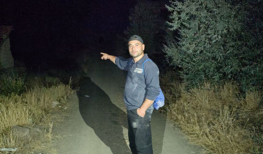 Sivas’ta “cinli köy” iddiası! Macerasever genç bir gece konakladı