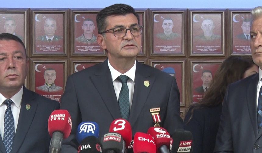 Şehit aileleri ve gazilerden sürece destek mesajı