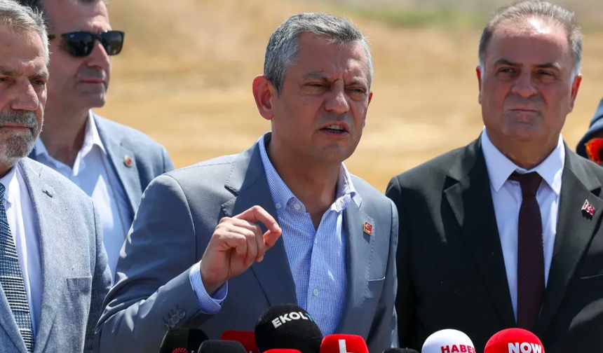CHP lideri Özel:Çerçioğlu tehditle AK Parti'ye yönlendirildi
