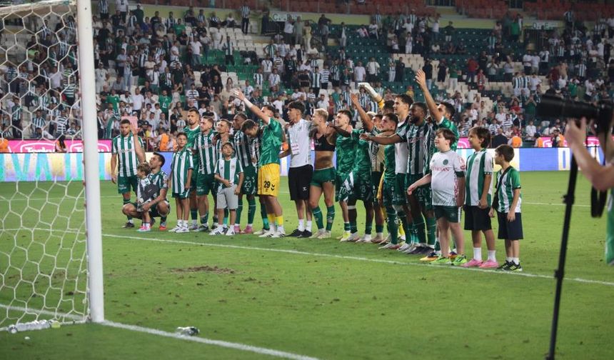 Konyaspor 2'de 2 ile yoluna devam ediyor!
