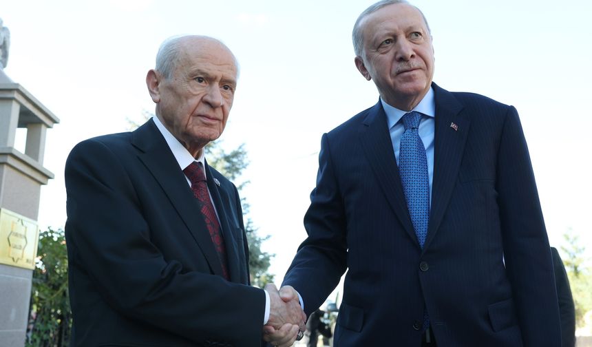 Erdoğan'dan Bahçeli ile görüşme açıklaması
