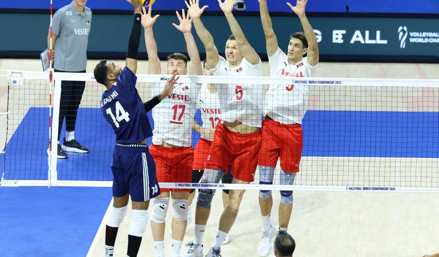 A Milli Erkek Voleybol Takımı, ilk kez çeyrek finalde