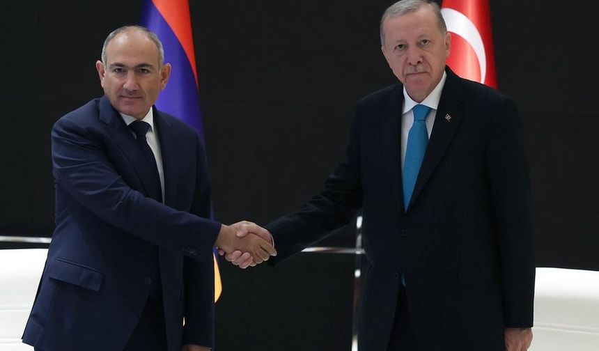Cumhurbaşkanı Erdoğan, Çin Zirvesi'nde Paşinyan’ı kabul etti